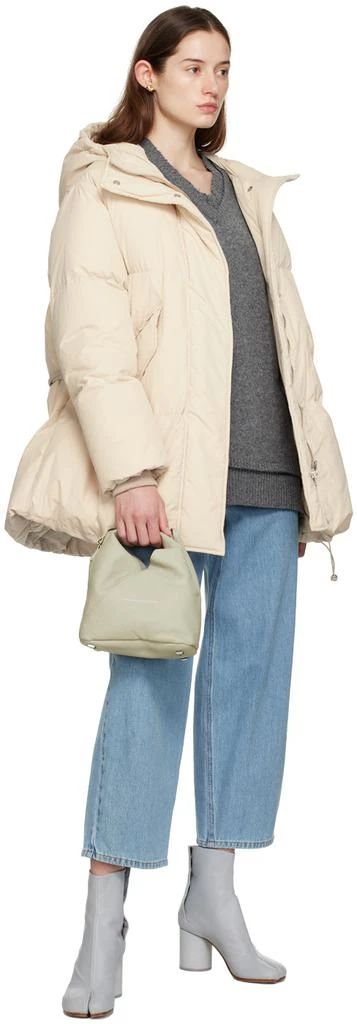 MM6 Off-White Hooded Down Puffer Jacket 4