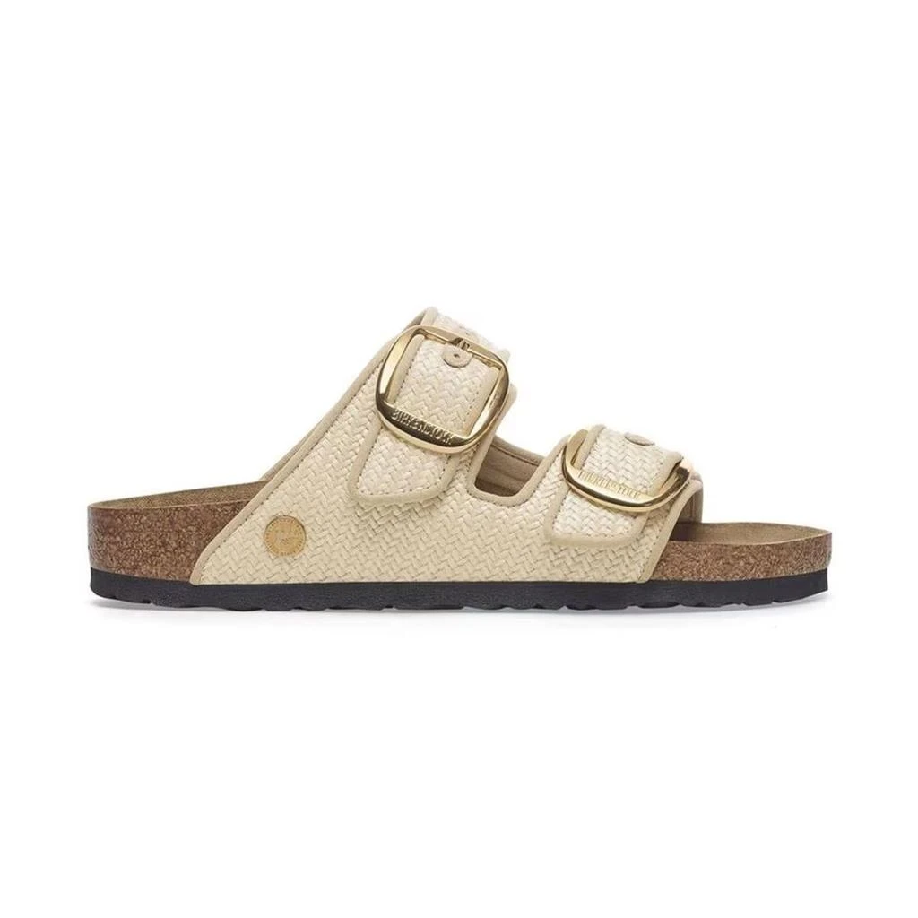Birkenstock Birkenstock Arizona Big Buckle Natural, Raffia Shoes 1