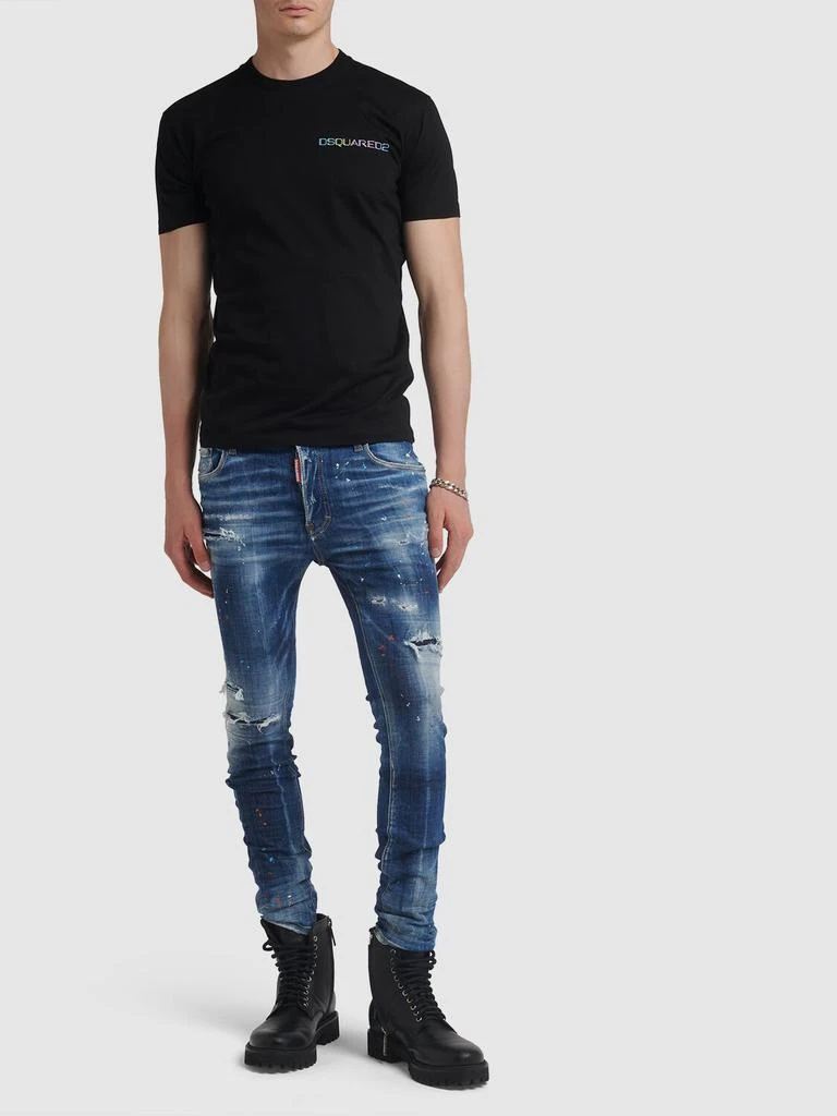 DSQUARED2 Super Twinky Fit Cotton Denim Jeans 1