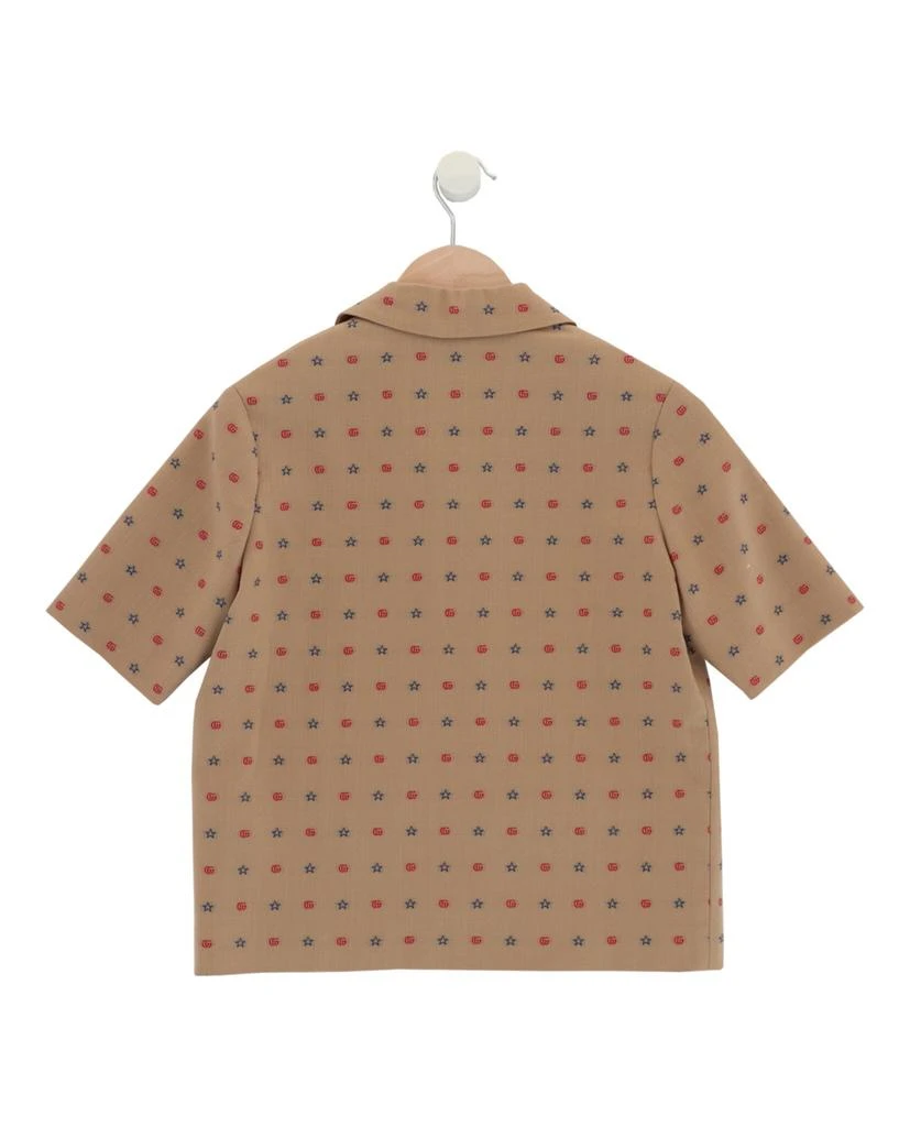 Gucci Logo Print Short-Sleeved Shirt 2