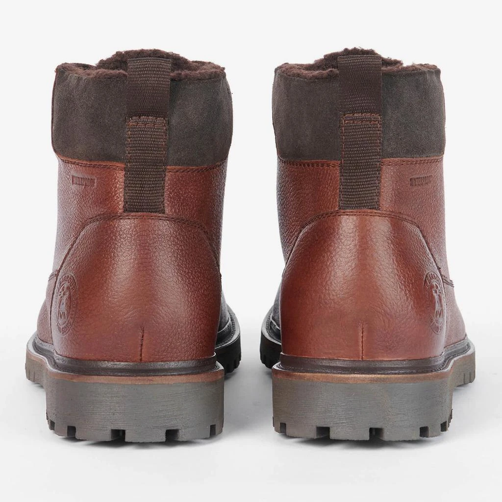 Barbour Barbour Men's Storr Waterproof Leather Lace-Up Boots 4