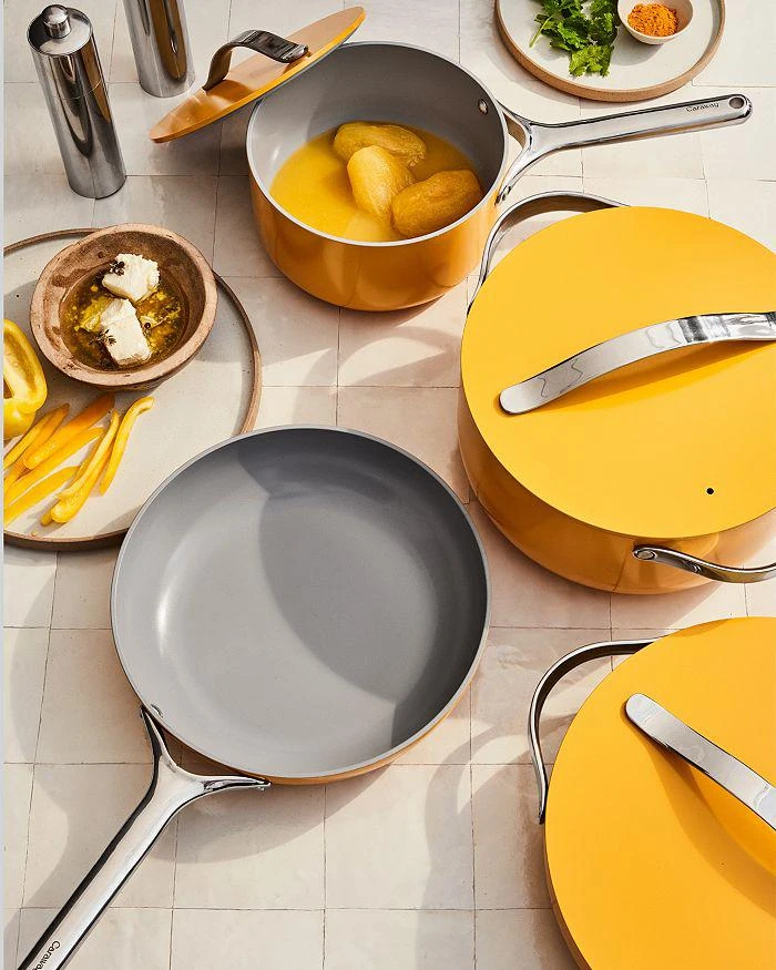 Caraway Non-Toxic Ceramic Non-Stick Cookware 7-Piece Set 5