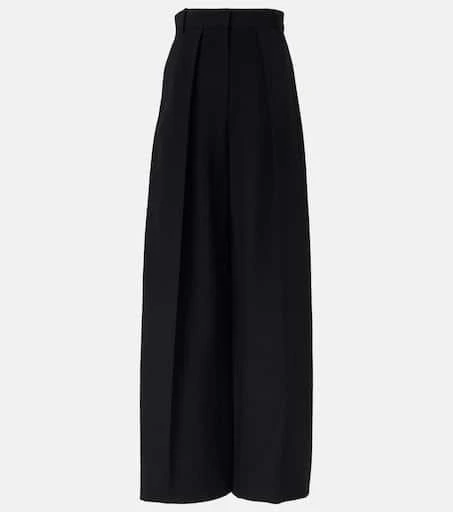 Khaite Maris high-rise wide-leg pants 1
