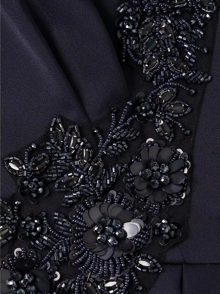 Aidan Mattox V-Neck Cocktail Dress 6