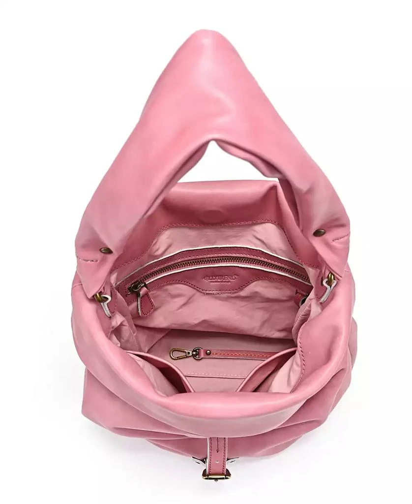 OLD TREND Sweet Lotus Leather Bucket Bag 2