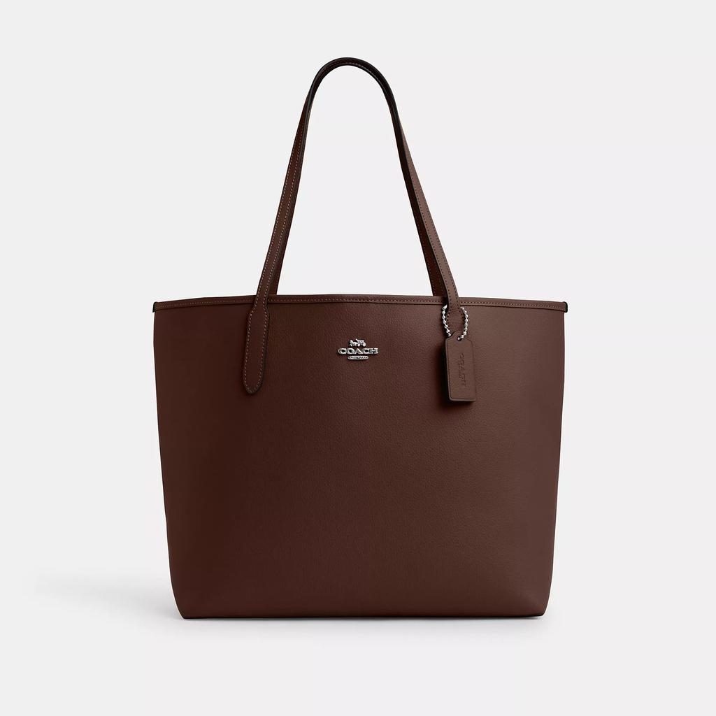 Coach City Tote silver/maple One Size - Tote Bags - Free