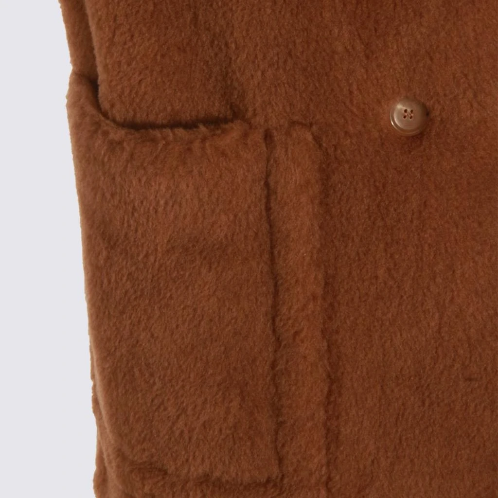Max Mara Max Mara Bread1234 Double-Breasted Teddy Gilet 3