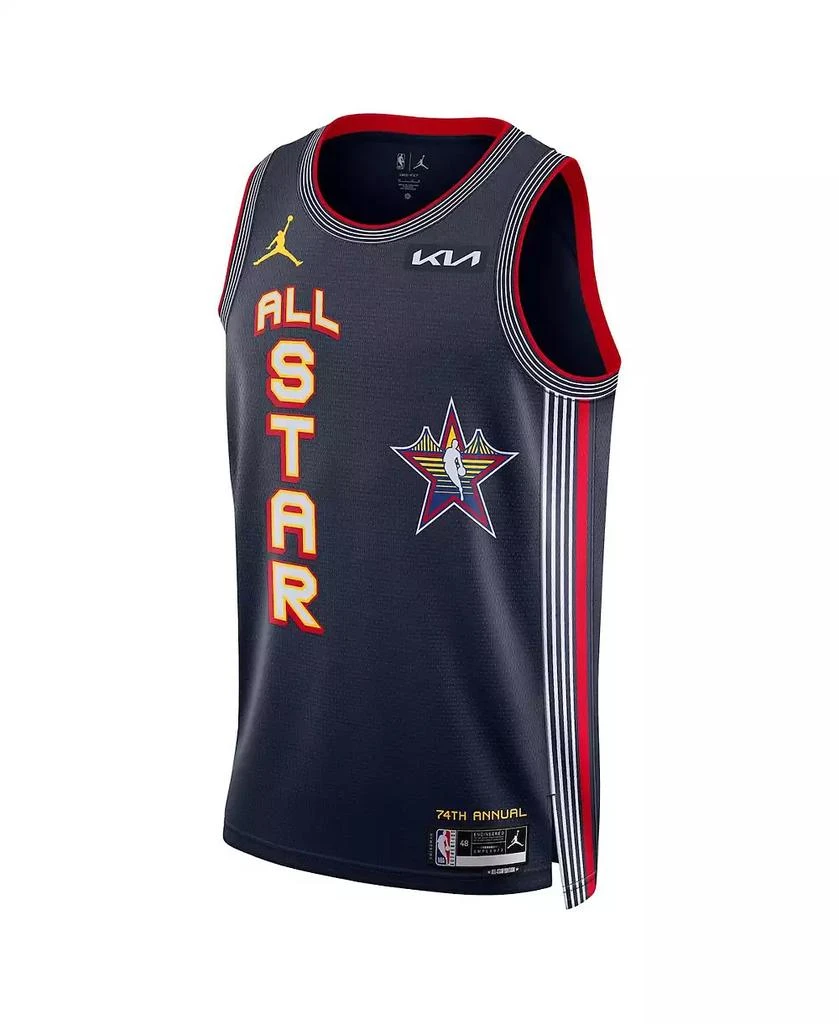 Jordan Men's and Women's Anthony Edwards Navy 2025 NBA All-Star Game Swingman Player Jersey 3