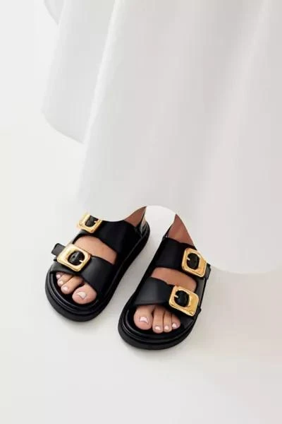 ALOHAS ALOHAS Dalia Leather Slingback Buckled Sandal 1