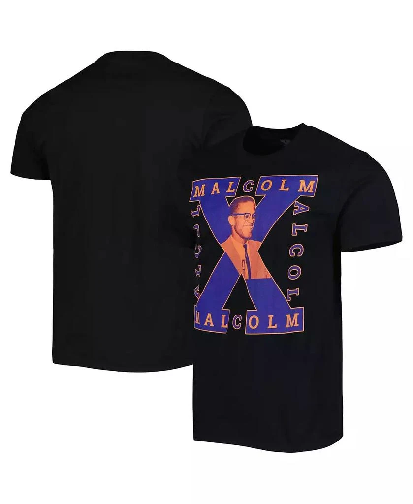 Philcos Men's and Women's Black Malcolm X Graphic T-shirt 1