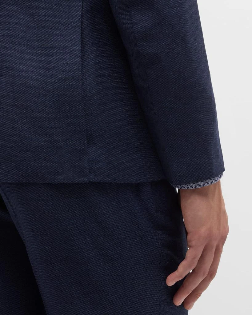 Isaia Men's Birdseye Wool Suit 9