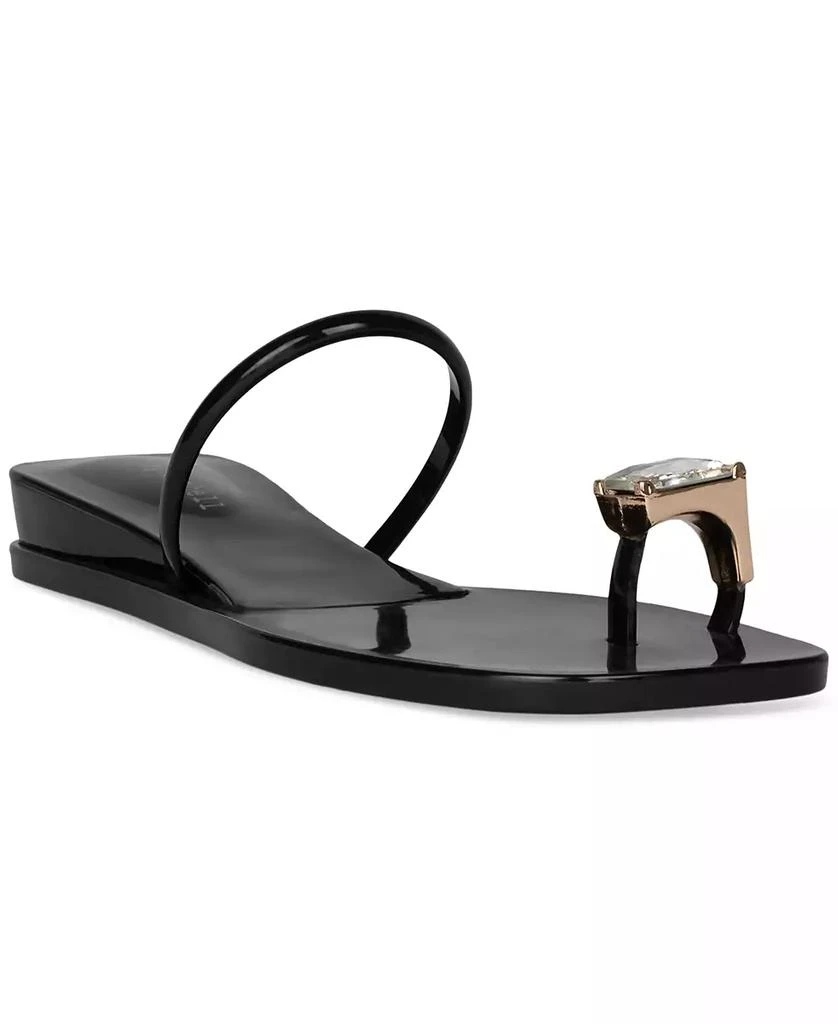 Jeffrey Campbell Balia Gemstome Embellished Flat Jelly Sandals 1