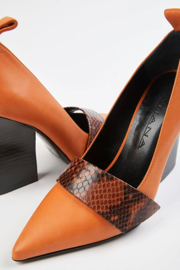 ATIANA Nine 2 Fiver High Heel In Terracotta 3