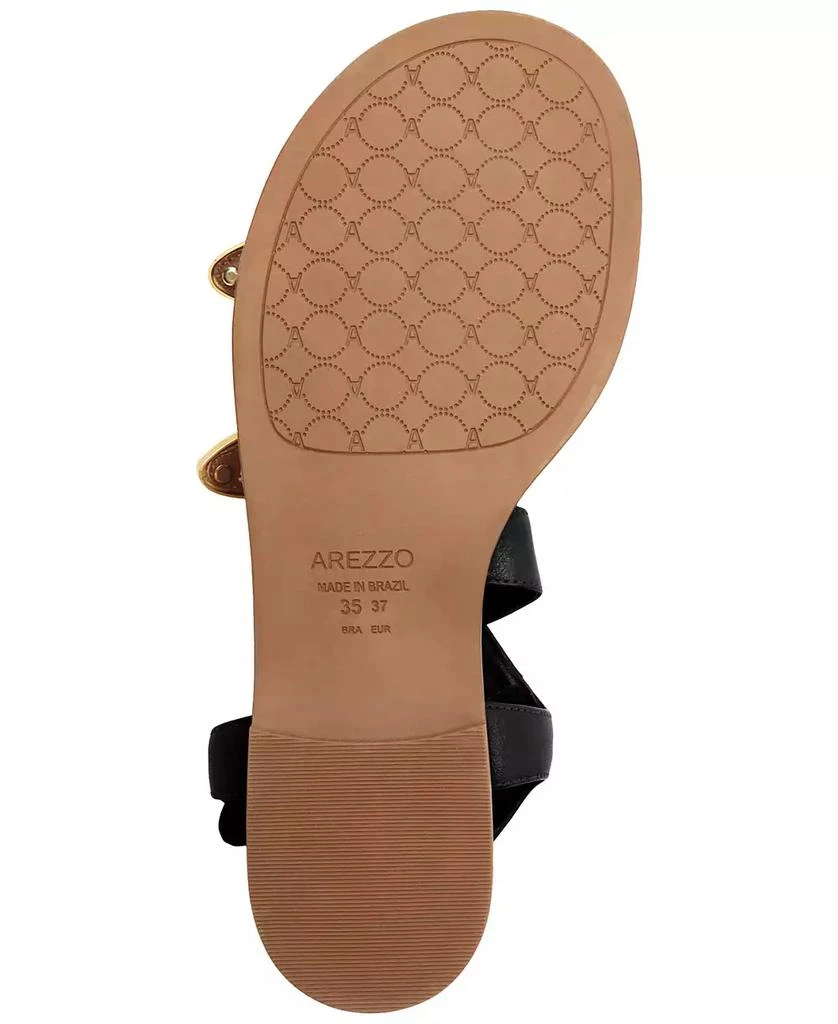 Arezzo Women's Paige Flat Sandals 9