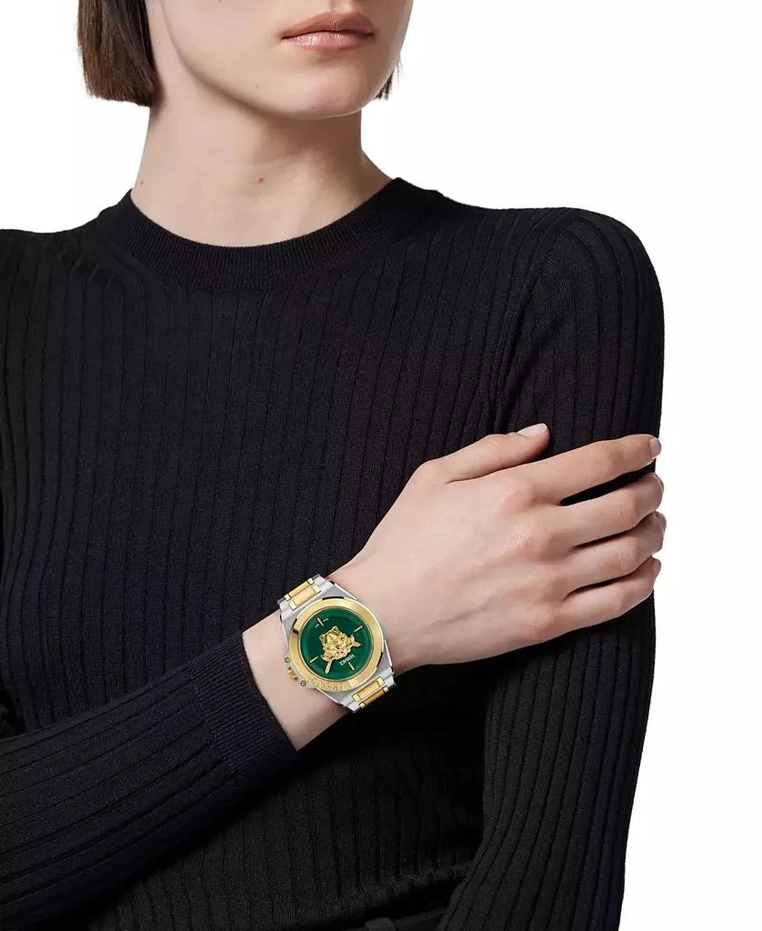 Versace Women's Swiss Two-Tone Stainless Steel Bracelet Watch 37mm 5