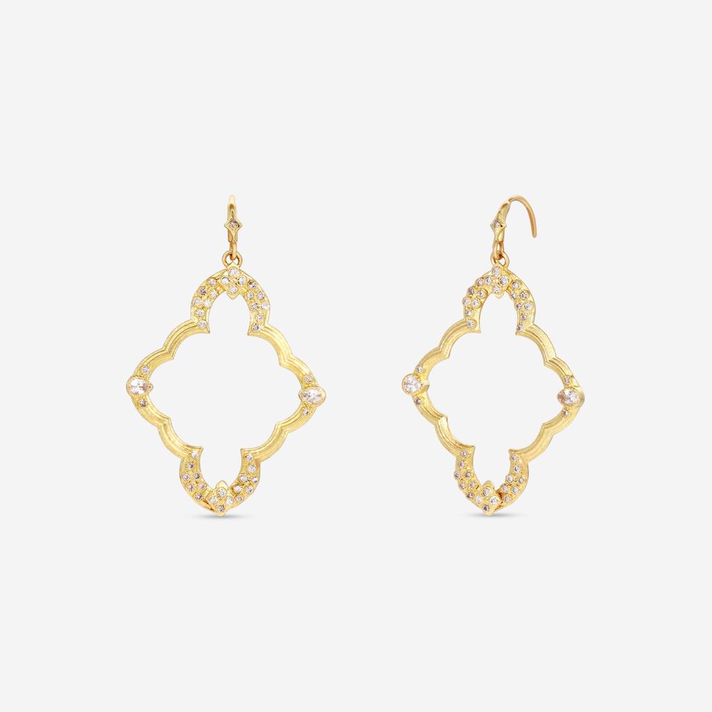 Armenta Armenta Sueno 18K Yellow Gold Multistone Dulcinea Drop Earrings 17105
