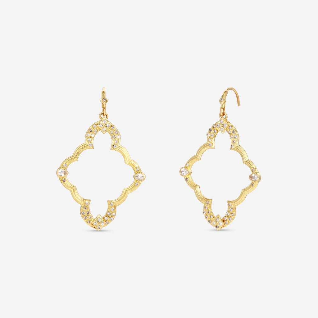 Armenta Armenta Sueno 18K Yellow Gold Multistone Dulcinea Drop Earrings 17105 2
