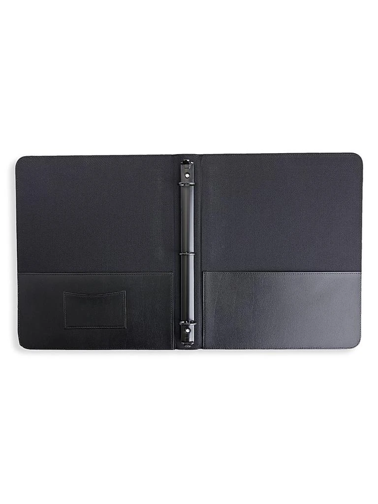ROYCE New York One-Inch Leather Ring Binder 2