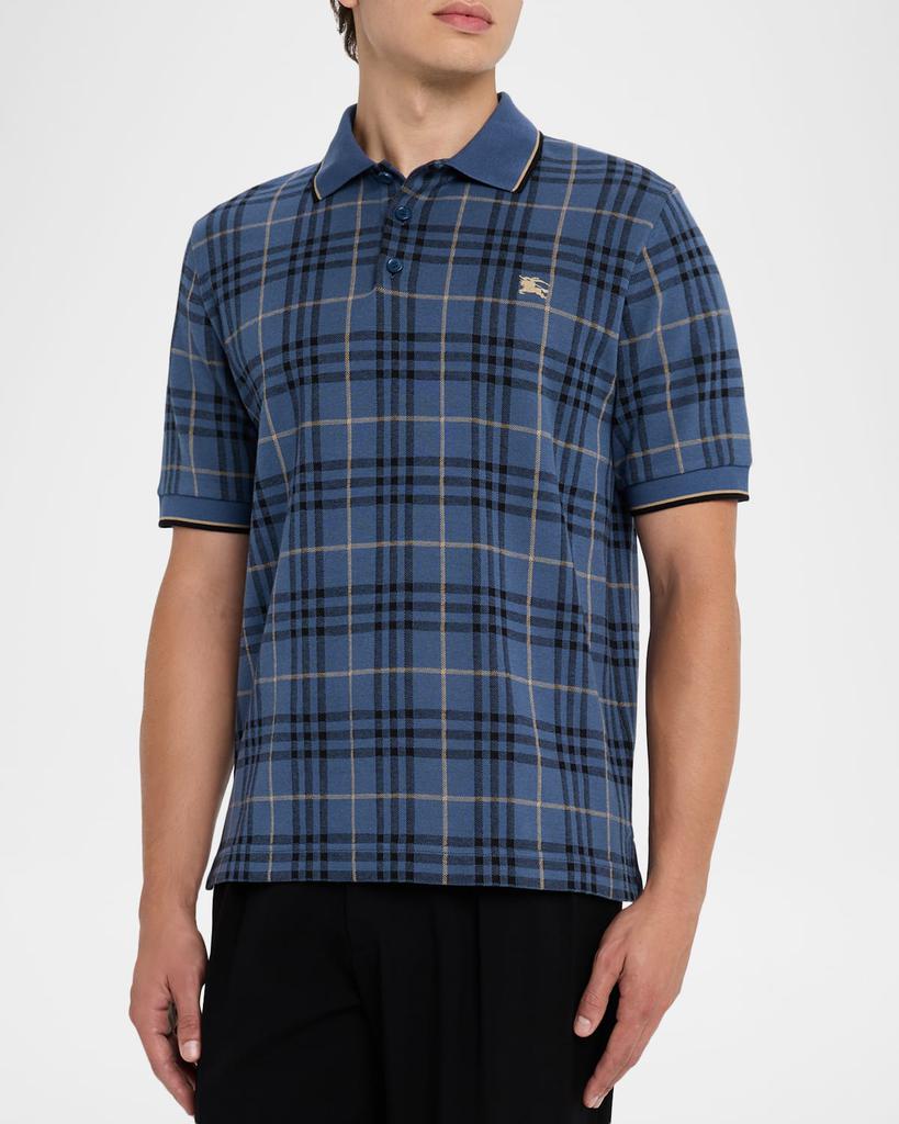 BURBERRY｜SHORT-SLEEVED SHIRTS (EKD Logo Cotton Shirt (8