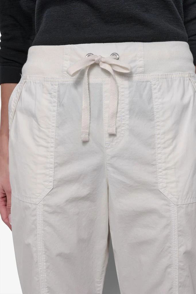 DKNY HIGH-RISE SHIRRED UTILITY CAPRI PANT 6