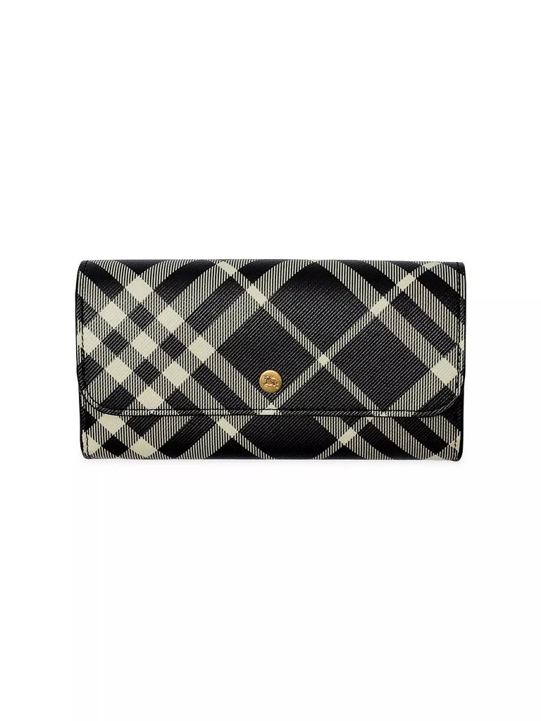 Burberry Check Continental Wallet 1