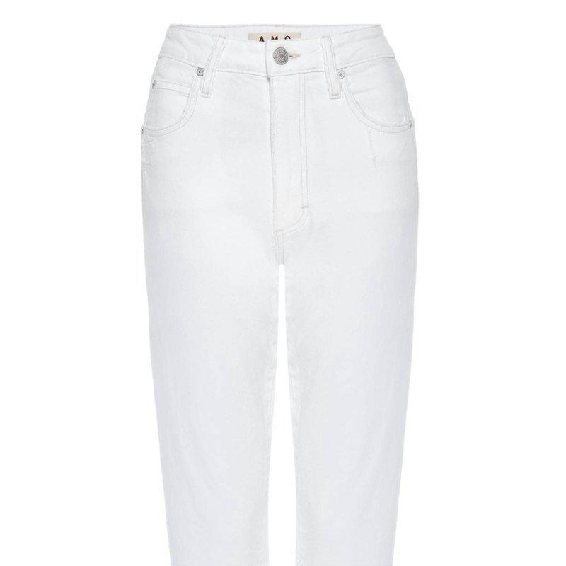 AMO Chloe Crop In Winter White