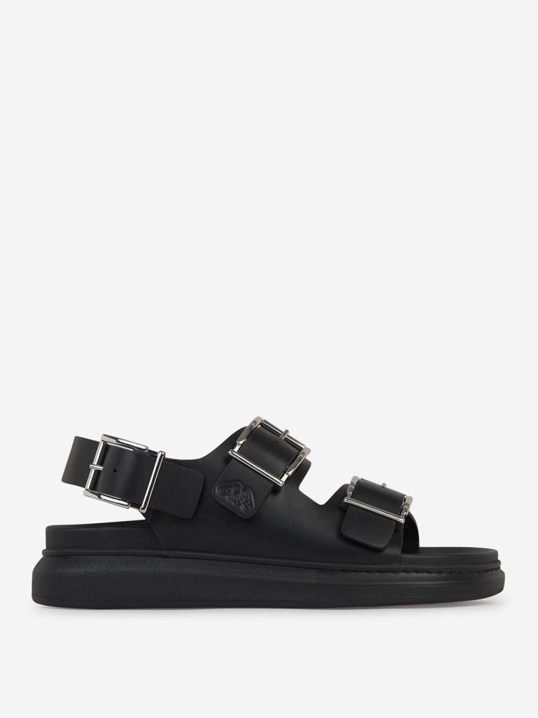サンダル・ミュール McQ Multicolor fabric S10 Striae sandals Alexander McQueen Multicolor Fabric S10 Striae Sandals