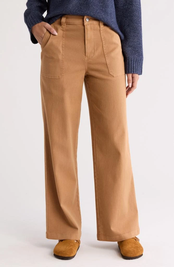 Abound High Waist Wide Leg Utility Pants 1