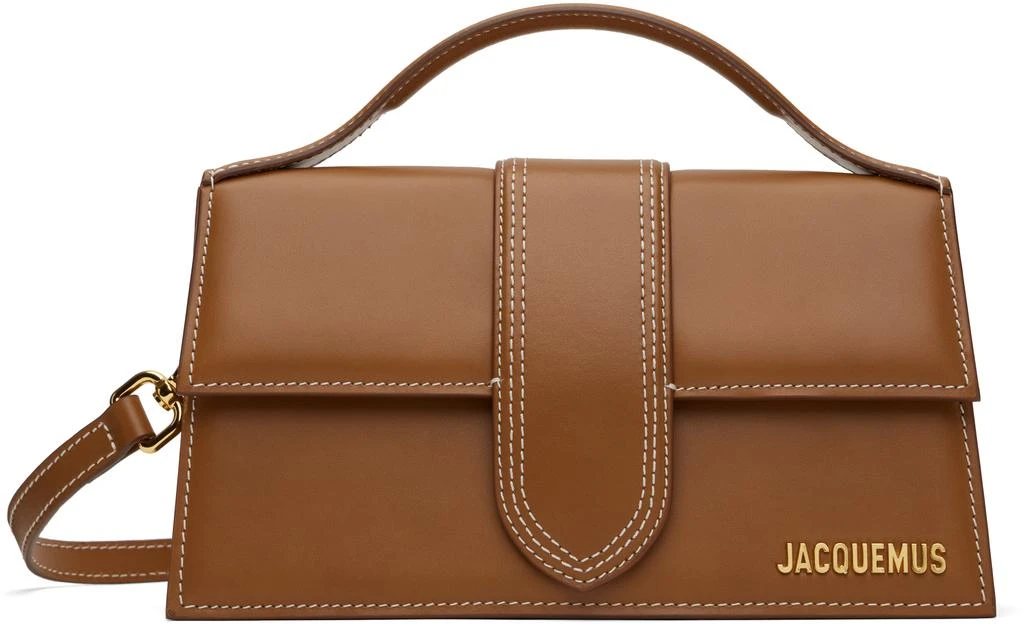 Jacquemus Tan Les Classiques 'The large Bambino' Bag 1