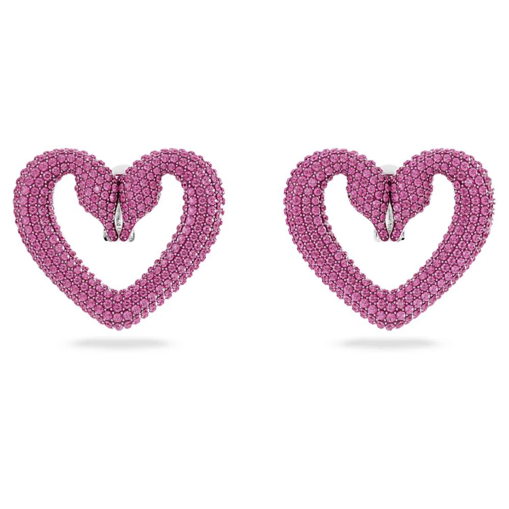 Swarovski Women's Una Purple Crystal Earrings 5646573 1