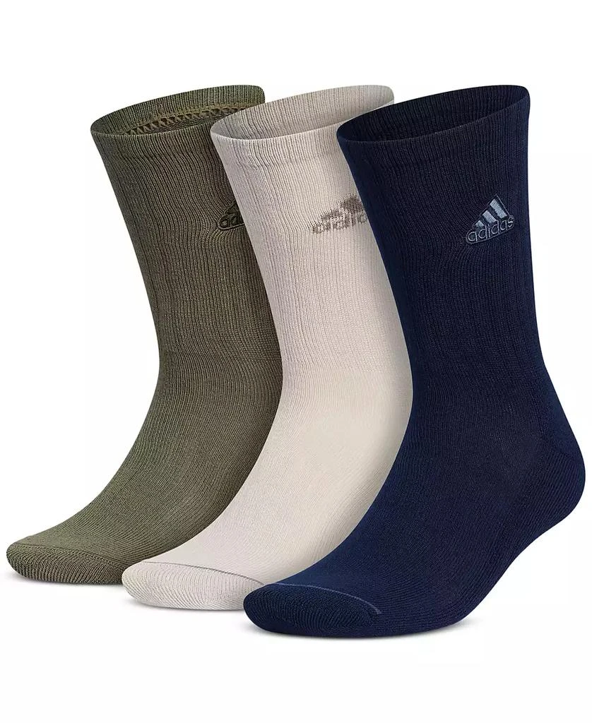 Adidas Men's 3-pk. Classic Cushioned Logo Crew Socks