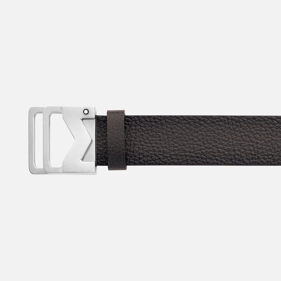 MontBlanc M Buckle Sfumato Leather Belt 131180 2
