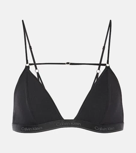 Nensi Dojaka x Calvin Klein triangle bra 1