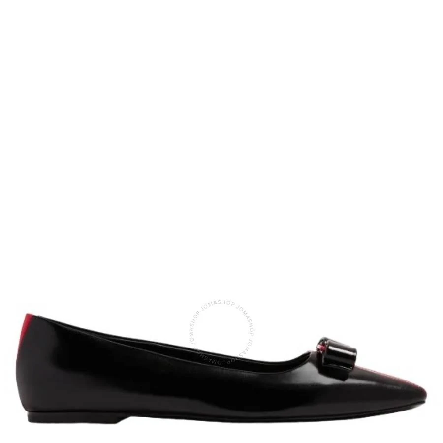 Salvatore Ferragamo Vara Bow Leather Ballet Flats 1