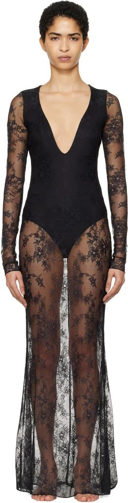 chinese dress ladies TROUBLES HERE LACE MAXI DRESS  AKIRA