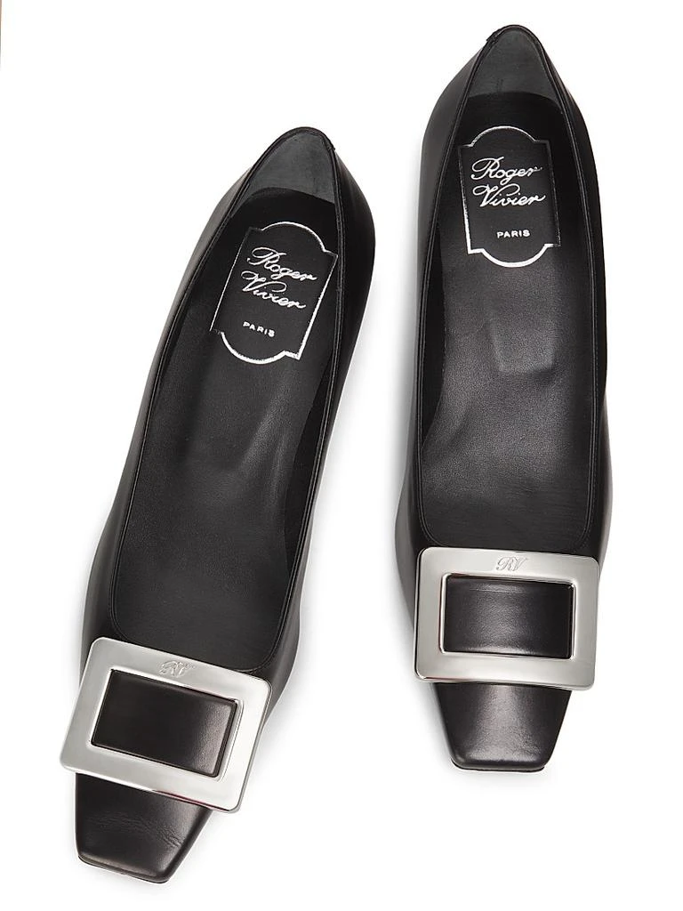 Roger Vivier Belle Vivier 45MM Leather Pumps 4