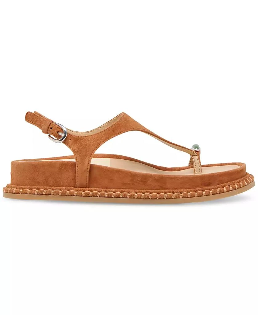 Dolce Vita Women's Stefan Toe Ring Thong Jewelry Footbed Flat Sandals 2