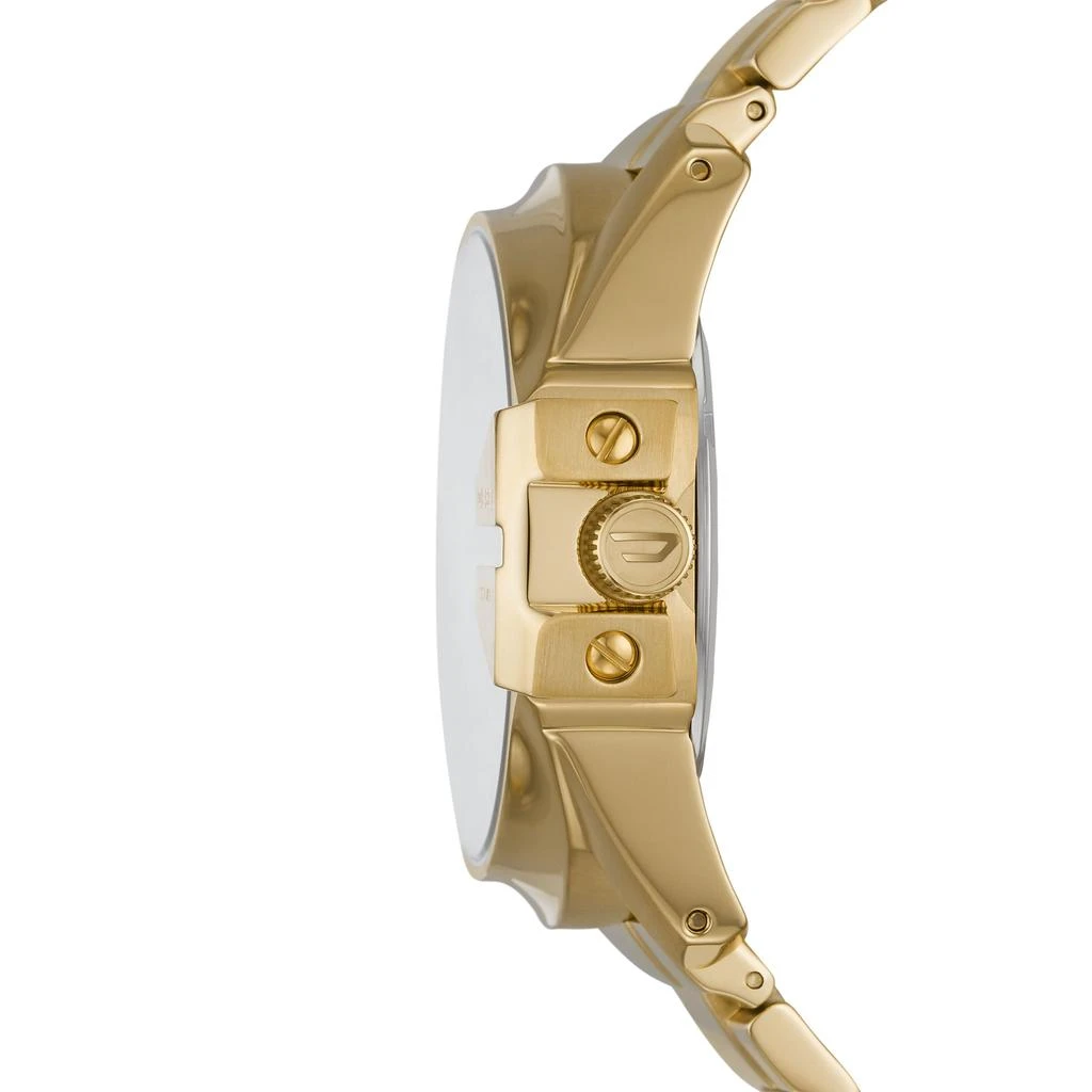 Diesel Men's Master Chief Three-Hand Date, Gold-Tone Stainless Steel Watch 3