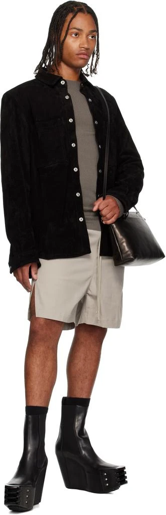 Rick Owens Black Concordians Adri Bag 4