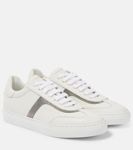 Brunello Cucinelli Monili leather sneakers 1