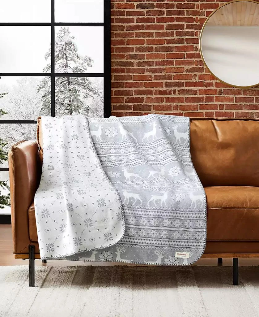 UGG UGG Weatherproof Reversible Plaid Throw, 50" x 70" 1