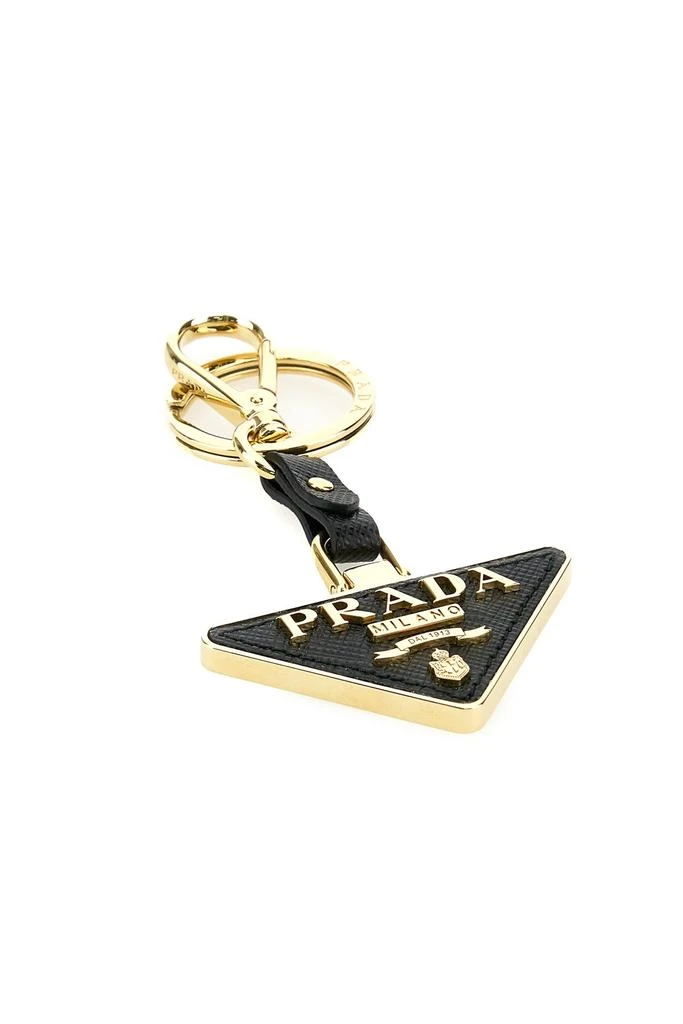 Prada Black metal key ring 2