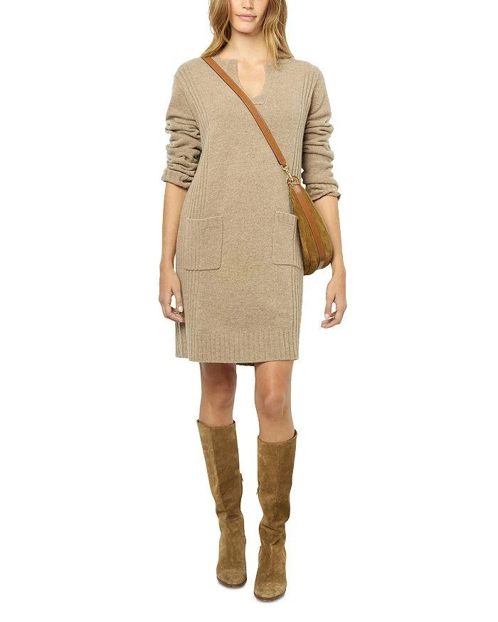 Gerard Darel Sofia Kint Wool Mini Dress 4