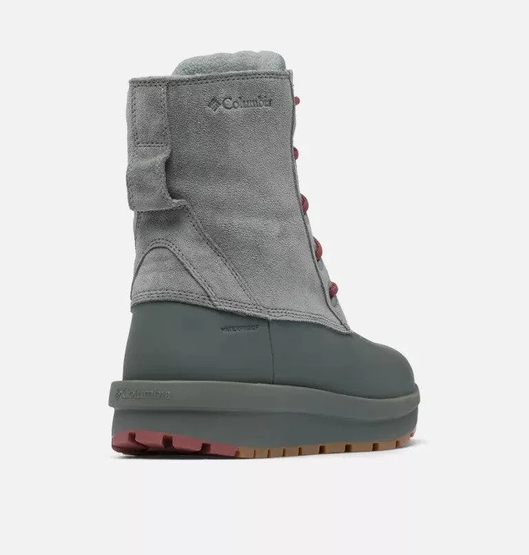 Columbia Moritza Shield 2053391-342 Women 5.5 Gray Fleece Lined Snow Boot Rock51 6