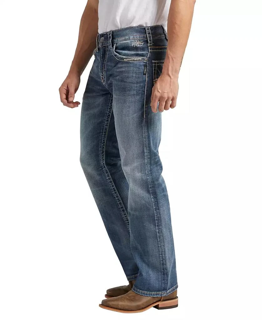 Silver Jeans Co. Men's Zac Relaxed Fit Straight Jeans 2