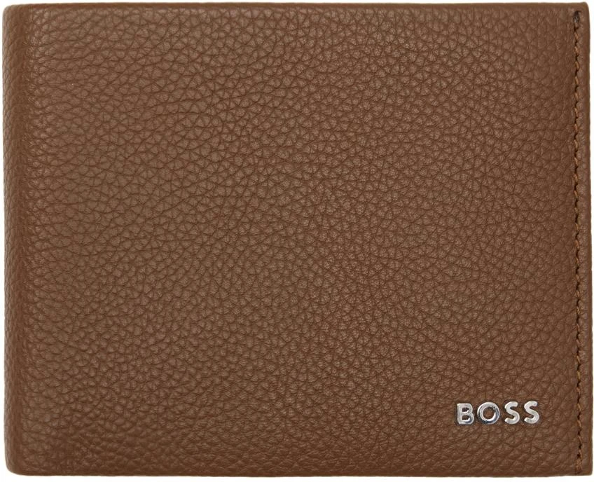 Hugo Boss Brown Logo Wallet 1