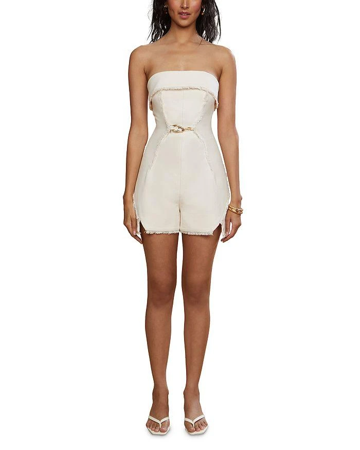 AMUR Valerie Strapless Romper 2