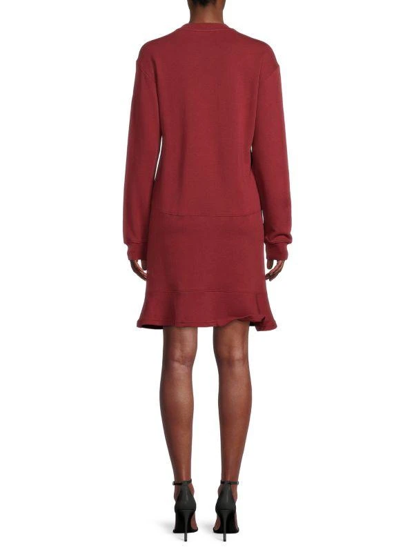 Derek Lam 10 Crosby Plus Camden Dropped Shoulder Sweatshirt Dress 2