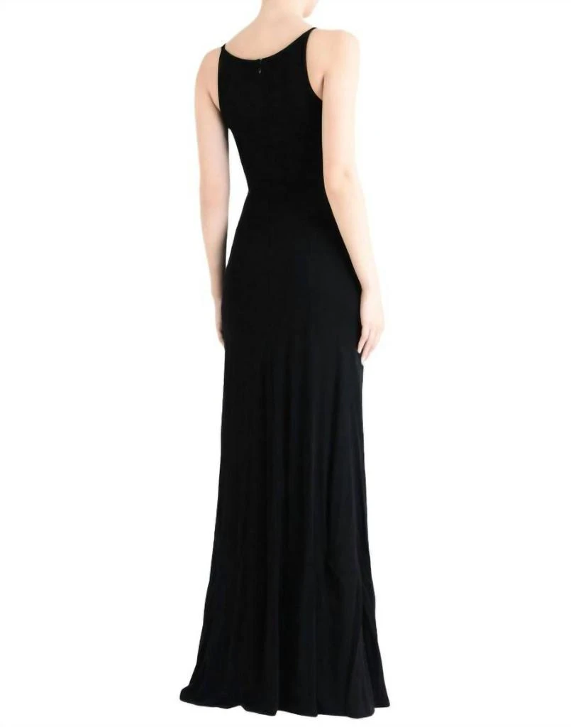 green emerald velvet dress Just Cavalli Asymmetrical Cut Out Long Dress – Runway Catalog main image 1