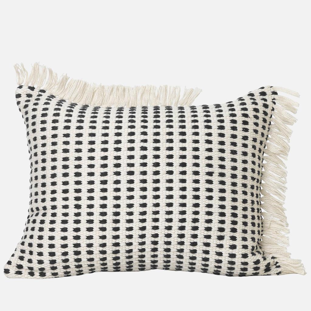 Ferm Living Ferm Living Way Outdoor 70cm x 50cm Cushion - White/Black